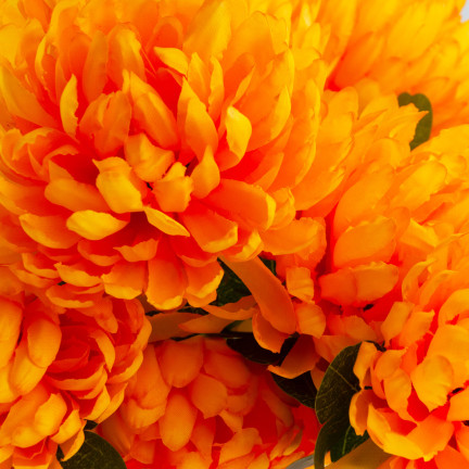 CV36254-2 CHRYZANTEMY KWIATY SZTUCZNE jak żywe BUKIET kwiatów CHRYZANTEMA do wazonu