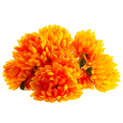 CV36254-2 CHRYZANTEMY KWIATY SZTUCZNE jak żywe BUKIET kwiatów CHRYZANTEMA do wazonu