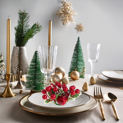 CV36770 STROIK WIANEK NA ŚWIECZKĘ GŁÓG OSTROKRZEW 3 cm BOŻE NARODZENIE