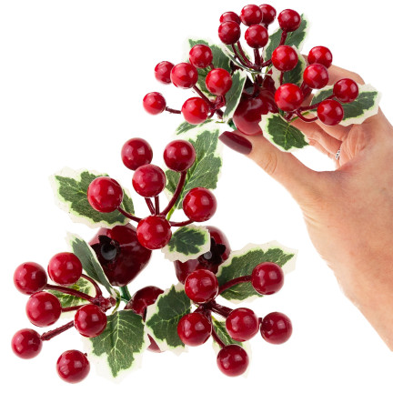 CV36770 STROIK WIANEK NA ŚWIECZKĘ GŁÓG OSTROKRZEW 3 cm BOŻE NARODZENIE