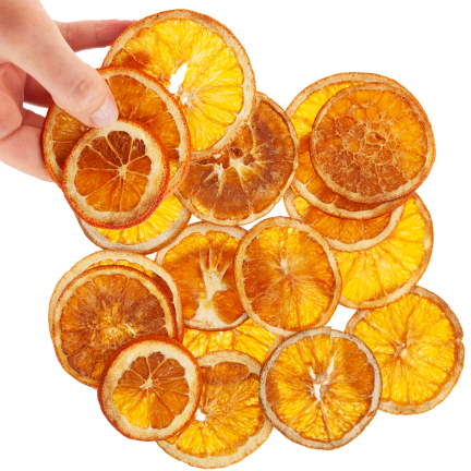 CV37139 SUSZONE PLASTRY OWOCÓW POMARAŃCZY STROIK WIANEK DEKORACJA 50G