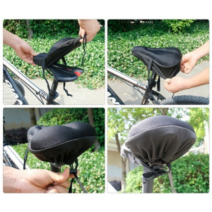 EE46 NAKŁADKA ŻELOWA NA SIODEŁKO ROWEROWE POKROWIEC 3D