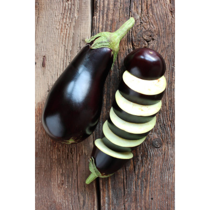 W1003 BAKŁAŻAN NASIONA OBERŻYNA BLACK BEAUTY FIOLETOWA GRUSZKA MIŁOŚCI 1G