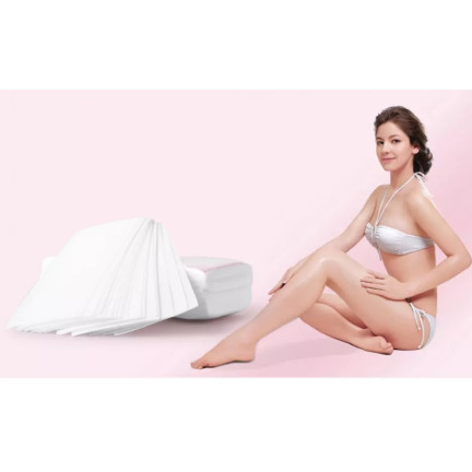 UR25 PASKI FIZELINOWE DO DEPILACJI WOSKIEM 100SZT 20CM  wytrzymałe