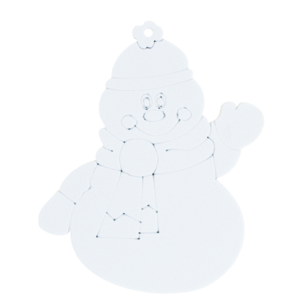 DIY7083 KOMPLET OZDÓB BOŻONARODZENIOWYCH DO ZAWIESZENIA Z 4 PISAKAMI DIY