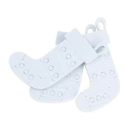 DIY7083 KOMPLET OZDÓB BOŻONARODZENIOWYCH DO ZAWIESZENIA Z 4 PISAKAMI DIY