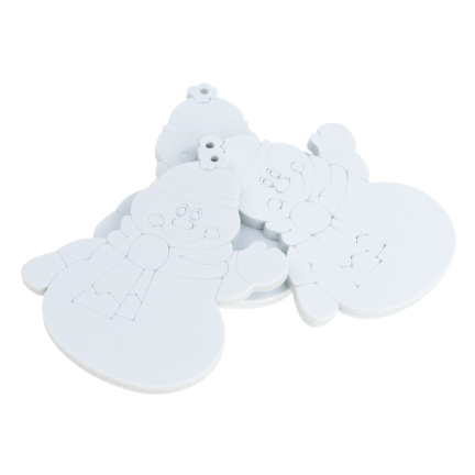 DIY7083 KOMPLET OZDÓB BOŻONARODZENIOWYCH DO ZAWIESZENIA Z 4 PISAKAMI DIY