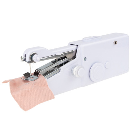 DO15 MASZYNA DO SZYCIA RĘCZNA MINI PRZENOŚNA ELEKTRYCZNA NA BATERIE + AKCESORIA