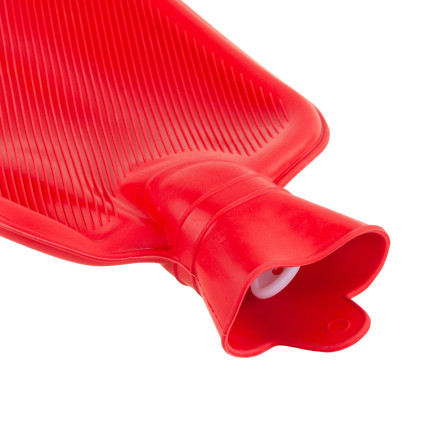 DO47 DUŻY TERMOFOR GUMOWY W POKROWCU OGRZEWACZ W SWETERKU NA WODĘ XXL KRATKA