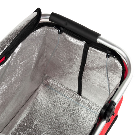 DO71C KOSZYK PIKNIKOWY TERMICZNY DUŻY SKŁADANY NA ZAKUPY POJEMNY TURYSTYCZNY plaż