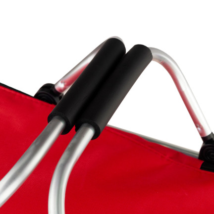 DO71C KOSZYK PIKNIKOWY TERMICZNY DUŻY SKŁADANY NA ZAKUPY POJEMNY TURYSTYCZNY plaż