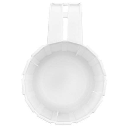 DDEZ150-S449 DONICZKA DONICA BALKONOWA NA BALUSTRADE TARAS SKRZYNKA OGRODOWA MISA BIAŁA