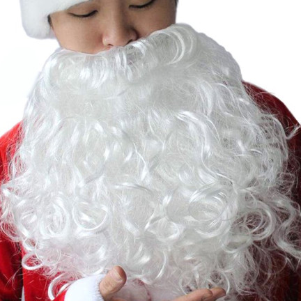 TG51204 BRODA ŚWIĘTEGO MIKOŁAJA DO STROJU PRZEBRANIE MIKOŁAJKI STRÓJ