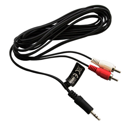EB243 KABEL MINI JACK - 2XRCA 5M