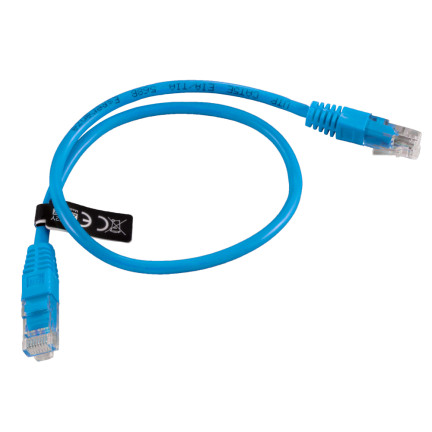 EB273B KABEL UTP CAT 5E PATCHCORD 1M NIEBIESKI