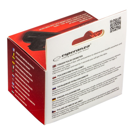 ECO001 PULSOKSYMETR NAPAPALCOWY MEDYCZNY NA PALEC OXYGEN