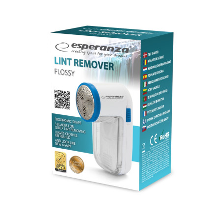 ECS004 ESPERANZA GOLARKA DO UBRAŃ FLOSSY BIAŁO-NIEBIESKA