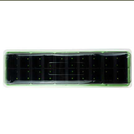 EDA3265 MINI SZKLARNIA KIEŁKOWNIK INSPEKT ROZSADA 20 KOMÓR DO ROZSAD WYSIEWU