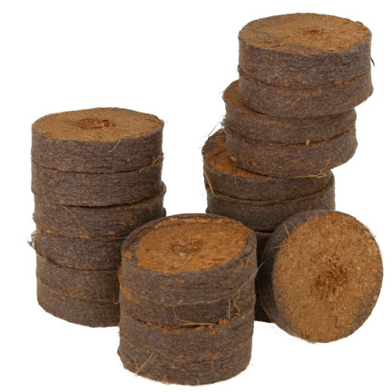 EDA3272 Krążki kokosowe podłoże do kiełkowania 37mm 20szt