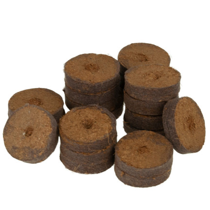 EDA3272 Krążki kokosowe podłoże do kiełkowania 37mm 20szt