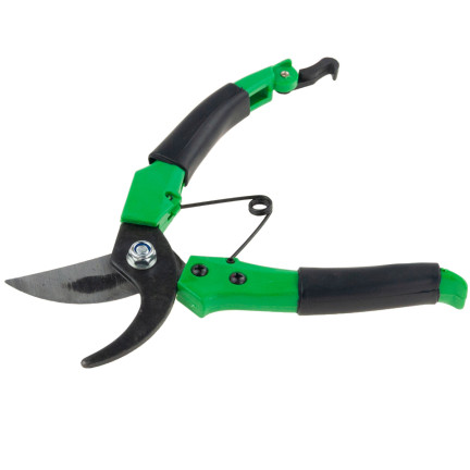 EDA9126  SEKATOR NOŻYCE DO GAŁĘZI PĘDÓW MOCNY KUTY STAL NOŻYCZKI OGRODNICZE RĘCZNE