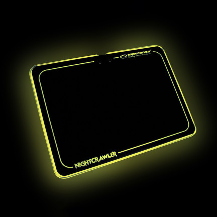 EGP104 PODKŁADKA GAMING POD MYSZ PODŚWIETLANA NIGHTCRAWLER