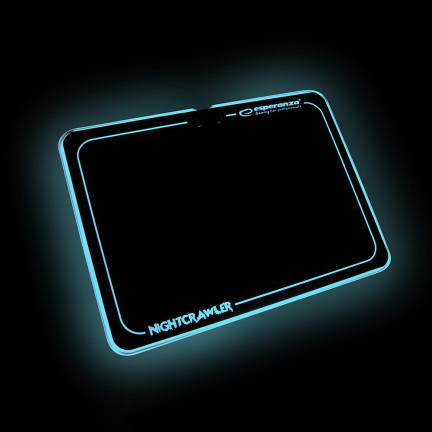 EGP104 PODKŁADKA GAMING POD MYSZ PODŚWIETLANA NIGHTCRAWLER