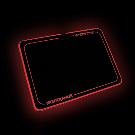 EGP104 PODKŁADKA GAMING POD MYSZ PODŚWIETLANA NIGHTCRAWLER