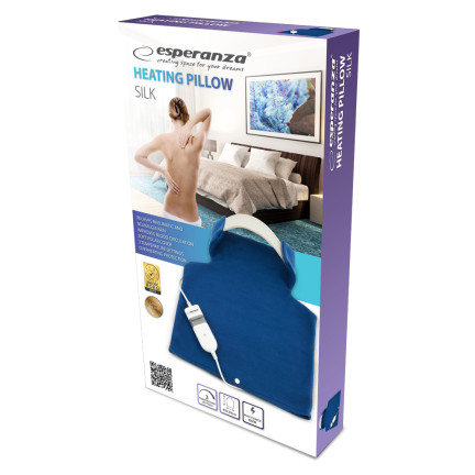 EHB003  PODUSZKA ELEKTRYCZNA PROFILOWANA GRZEWCZA na PILOTA ciepła mata grzewcza