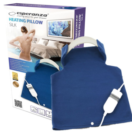 EHB003  PODUSZKA ELEKTRYCZNA PROFILOWANA GRZEWCZA na PILOTA ciepła mata grzewcza