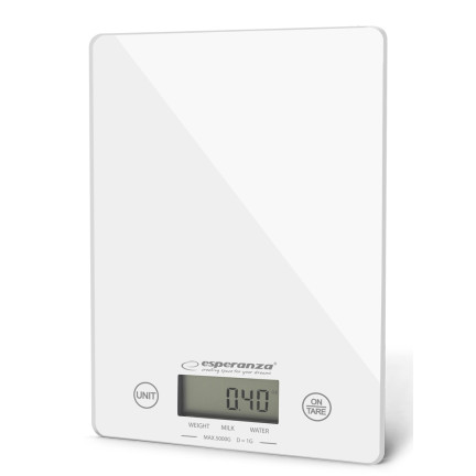 EKS002W waga kuchenna lemon biała esperanza