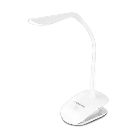 ELD104W LAMPKA LED BIURKOWA Dotykowy włącznik 3 poziomy DENEB BIAŁA
