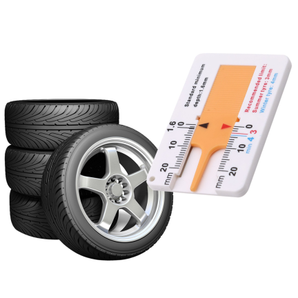 TG80296 MIERNIK WYSOKOŚCI DO POMIARU GŁĘBOKOŚCI BIEŻNIKA OPON MIARKA