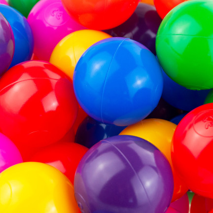 EP100 PIŁKI PIŁECZKI KULKI 6cm SUCHEGO BASENU KOJCA 100