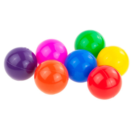 EP100 PIŁKI PIŁECZKI KULKI 6cm SUCHEGO BASENU KOJCA 100