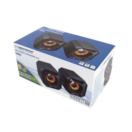 EP142 ESPERANZA GŁOŚNIKI 2.0 USB TIMBA