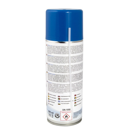 ES23 SPRĘŻONE POWIETRZE Z RURKĄ GAZ DO CZYSZCZENIA KURZU KLAWIATURY SPRAY 400ML