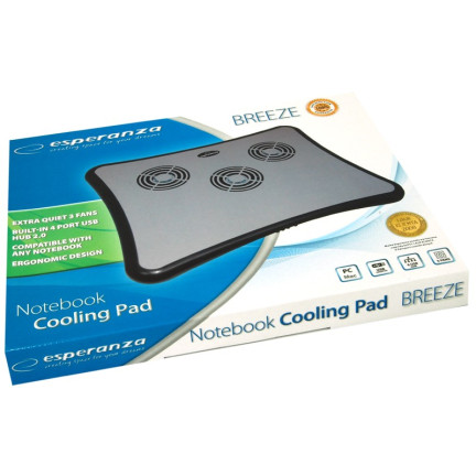 ES196 BREEZE PODSTAWKA CHŁODZĄCA POD NOTEBOOK 15.6'' BREEZE