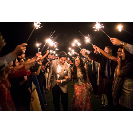 Zimne ognie, zapalniczka żarowa, imprezowa, Sylwester, na ślub, święta,10szt./kpl, 16cm