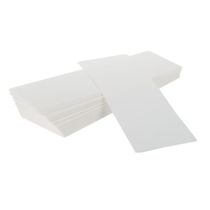 TG56493 PLASTRY DO DEPILACJI ZESTAW 100 SZT MOCNE FIZELINOWE BIAŁE MIEKKIE WYTRZYMAŁE PASKI