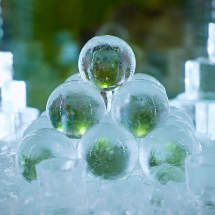 TG64476 FORMA DO LODU KULE LODOWE KULA FOREMKA 4 SZTUKI DO DRINKÓW DUŻE