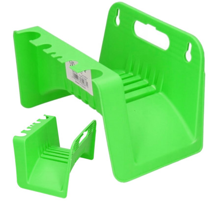 TG56045 Wieszak Ścienny Uchwyt na Wąż Ogrodowy  Zwijacz Nawijak Ścianę + organizer