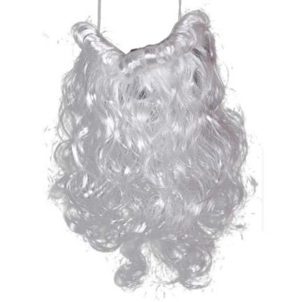 TG51204 BRODA ŚWIĘTEGO MIKOŁAJA DO STROJU PRZEBRANIE MIKOŁAJKI STRÓJ