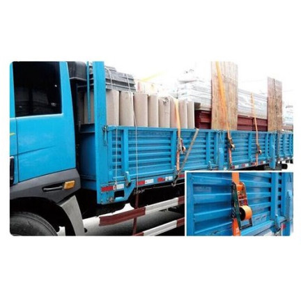 TG56142 PAS TRANSPORTOWY 2T/25MM/6M PASY TRANSPORTOWE Z NAPINACZEM GRZECHOTKĄ