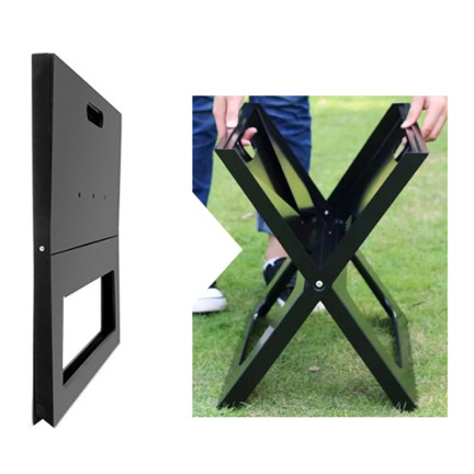 TG71415 DUŻY GRILL OGRODOWY PRZENOŚNY SKŁADANY TURYSTYCZNY BBQ NA KEMPING WALIZKA