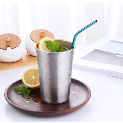 TG56262 SŁOMKI METALOW EKO WIELORAZOWE RURKI KOLOROWE