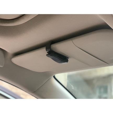 DO75 KLIPS UCHWYT NA OKULARY DO SAMOCHODU NA OSŁONĘ PRZECIWSŁONECZNĄ