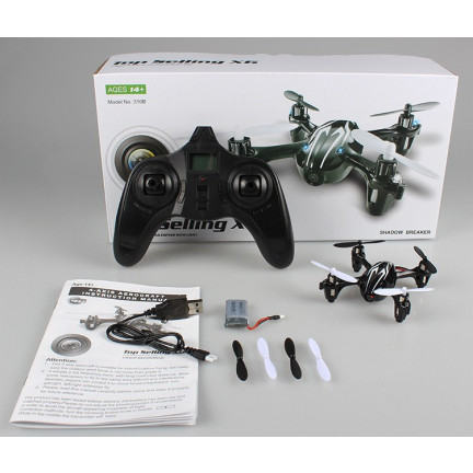 DD34 QUADROKOPTER Z KAMERĄ CZARNOBIAŁY helikopter