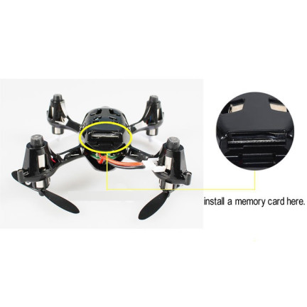 DD34 QUADROKOPTER Z KAMERĄ CZARNOBIAŁY helikopter