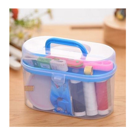 3123 ZESTAW KRAWIECKI PRZYBORNIK DO SZYCIA AKCESORIA XL NICI IGŁY OPAKOWANIE